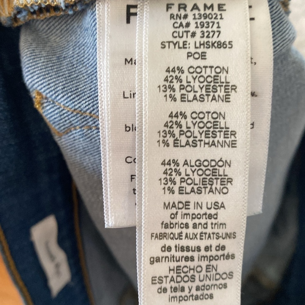Frame denim - women’s size 32 - Le High skinny - great condition - Picture 4 of 7